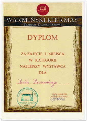 I nagroda Warmiński Kiermasz 2008